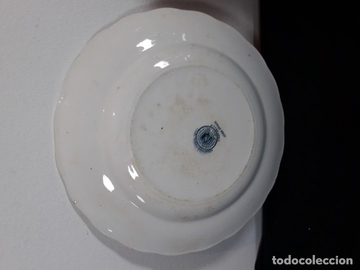 Antig&uuml;edades: Plato de ceramica decorado - Foto 3