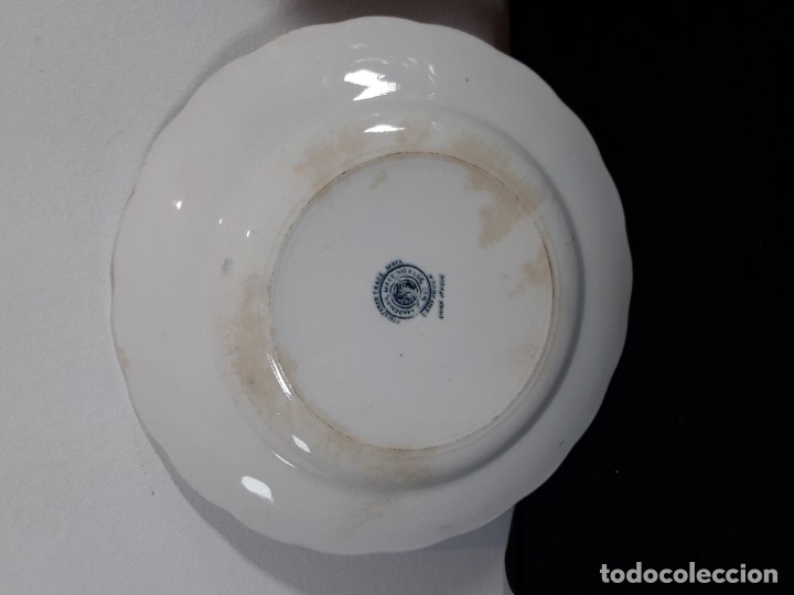 Antig&uuml;edades: Plato ceramica decorado - Foto 3