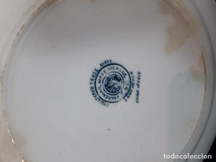 Antig&uuml;edades: Plato ceramica decorado - Foto 4