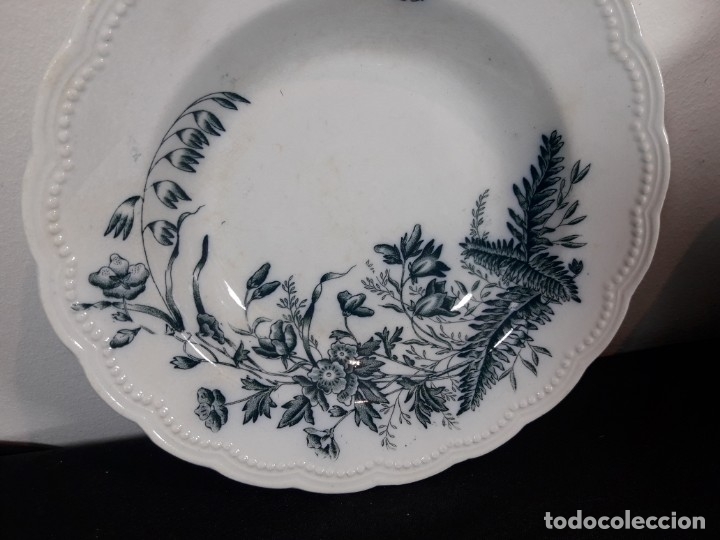 Antig&uuml;edades: Plato ceramica decorado - Foto 2
