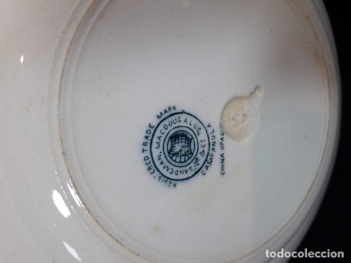 Antig&uuml;edades: Plato ceramica decorado - Foto 4