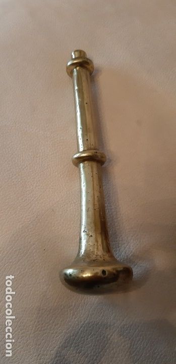 Antig&uuml;edades: Almirez antig&uuml;o de bronce - Foto 4