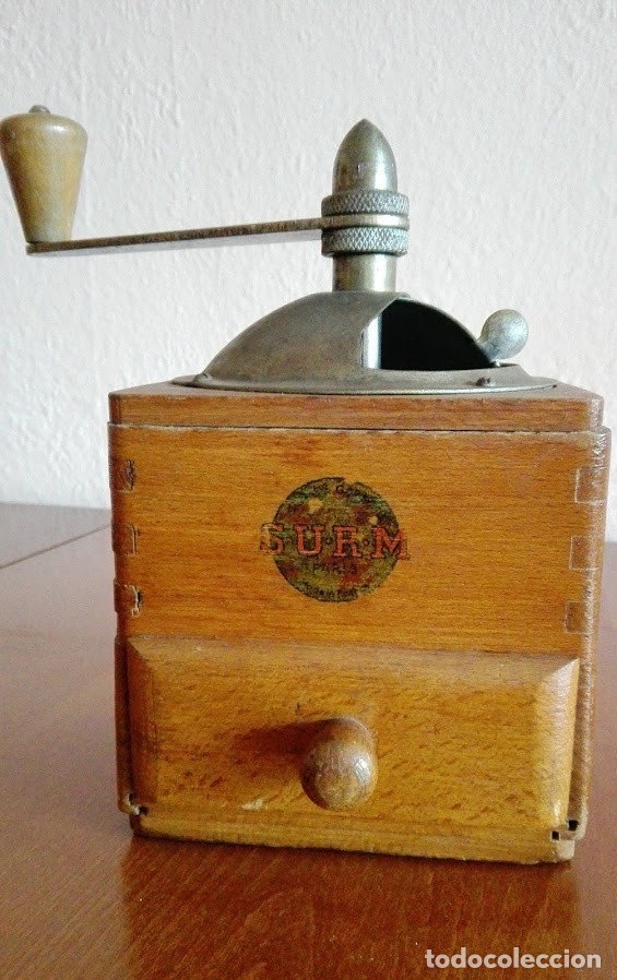 Oggetti Antichi: Antigua Molinillo de caf&eacute; S.U.R.M., Par&iacute;s(10.4)