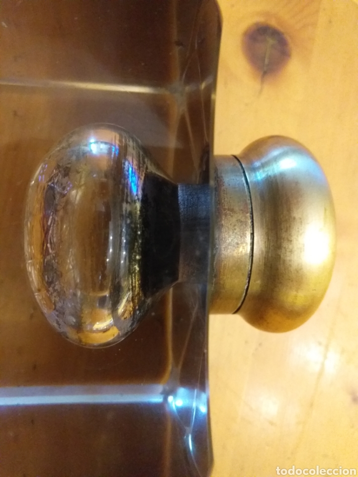 Antig&uuml;edades: Tintero de cristal Baccarat - Foto 5