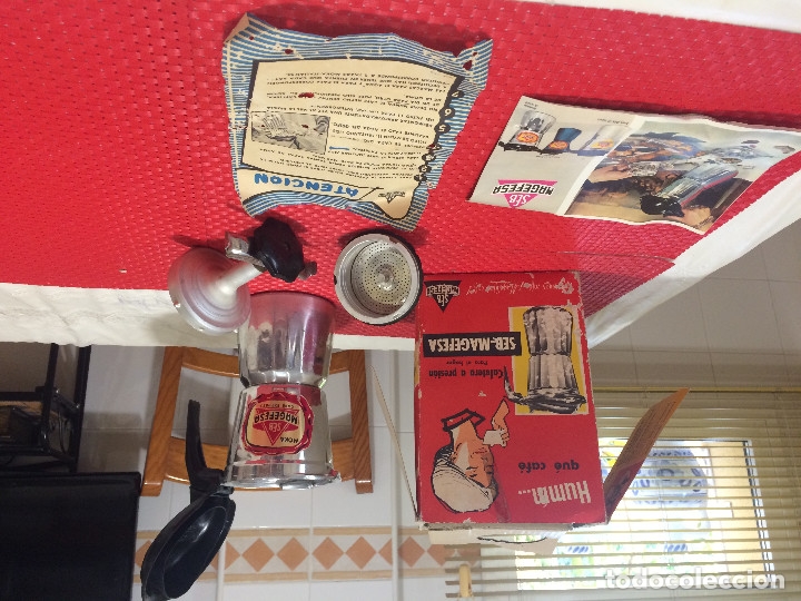 Cafetera seb magefesa - año 1966 - en su caja - - Vendido en Venta Directa  - 176579178