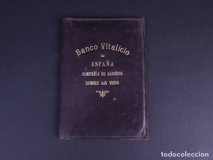 Antig&uuml;edades: CARPETA BANCO VITALICIO - Foto 1