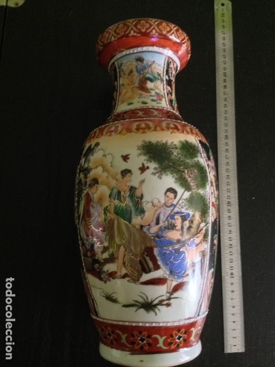 Antig&uuml;edades: Antiguo jarron chino - Foto 1