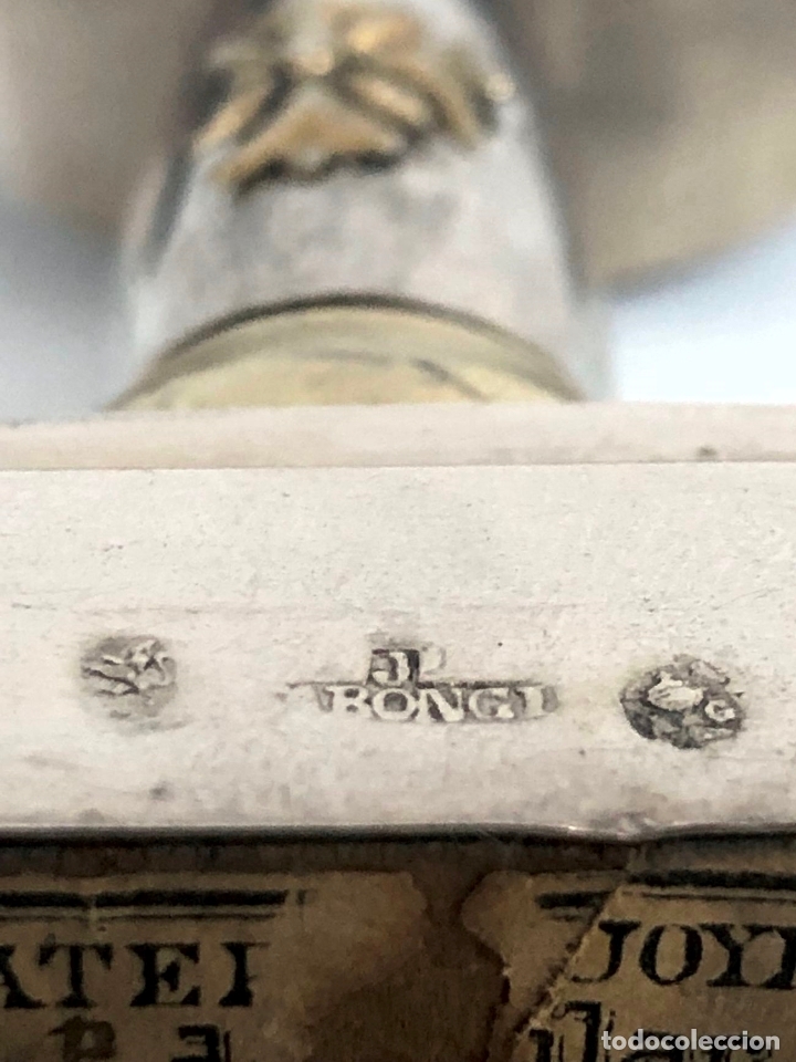 Antig&uuml;edades: VIRGEN DEL PILAR EN PLATA - S. XIX - Foto 13
