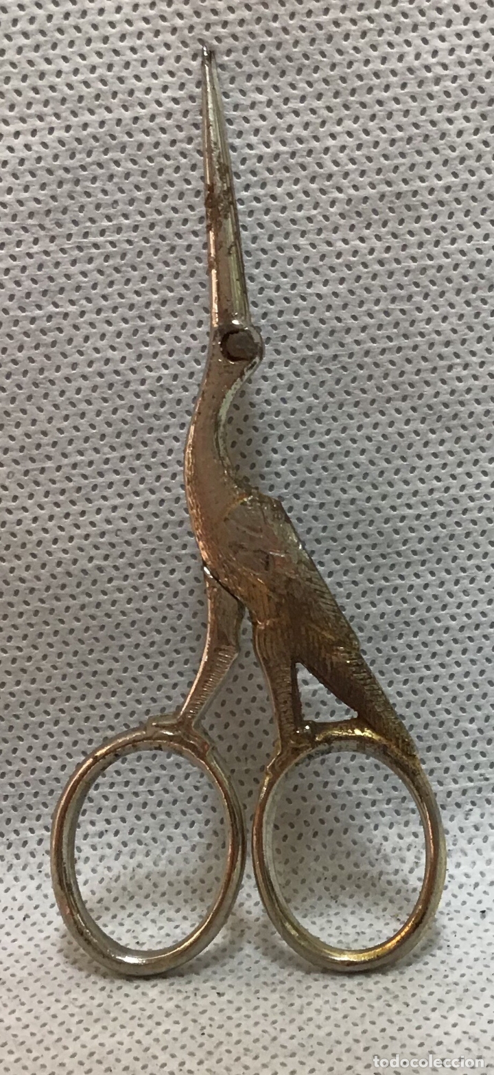 Antig&uuml;edades: ANTIGUAS TIJERAS EN FORMA DE P&Aacute;JARO - Foto 2