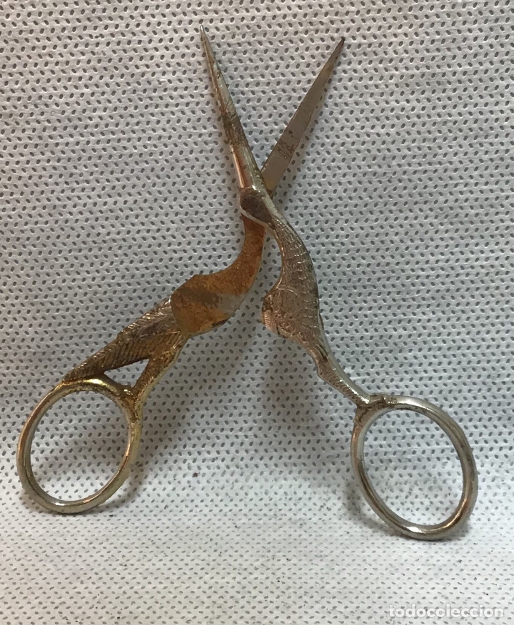 Antig&uuml;edades: ANTIGUAS TIJERAS EN FORMA DE P&Aacute;JARO - Foto 3