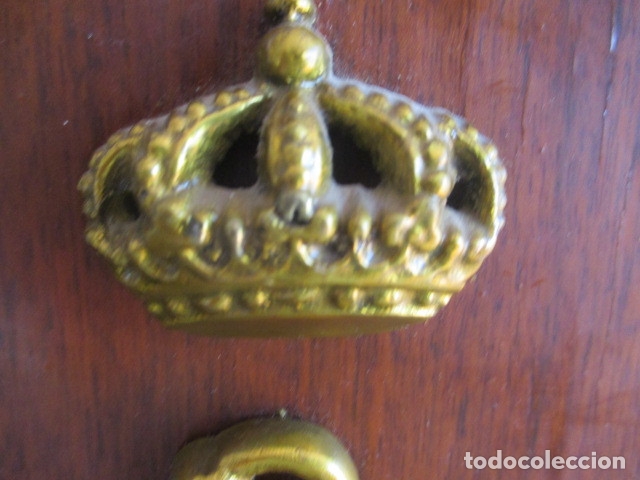 Antig&uuml;edades: Ancla decorativa bronce - Foto 3