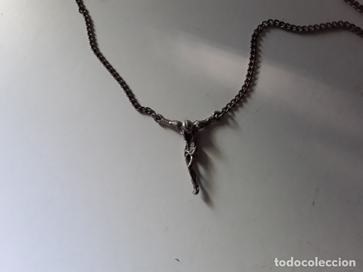 Antig&uuml;edades: Cruz de metal tipo Dal&iacute; - Foto 4