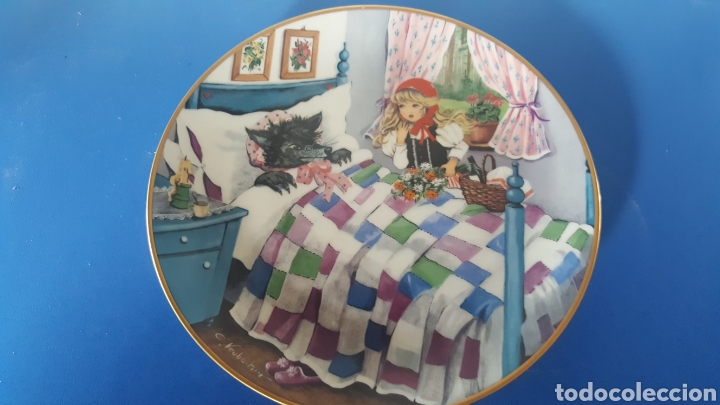 Antig&uuml;edades: Pareja de platos de cuentos Kaiser - Foto 2