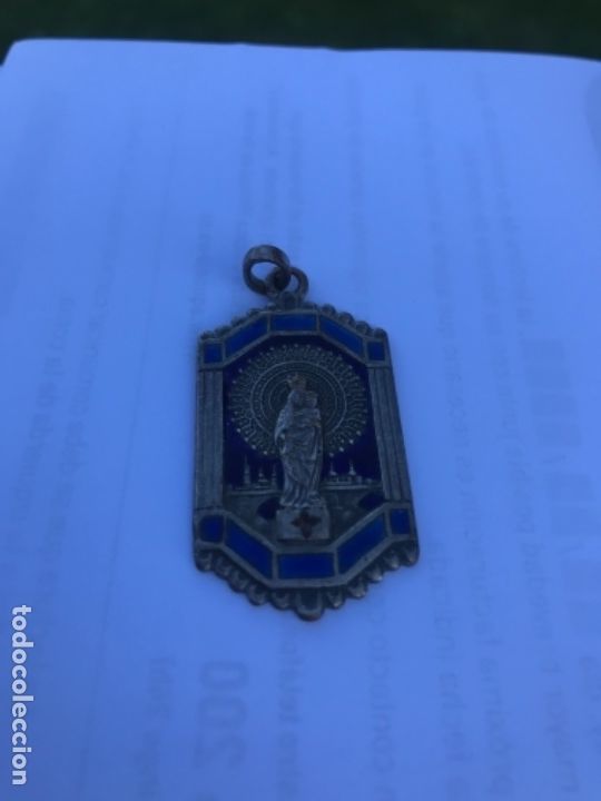 Antig&uuml;edades: Medalla, esmaltada - Foto 2