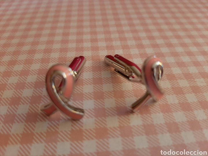 Antig&uuml;edades: Gemelos Lazo Rosa CM - Foto 1