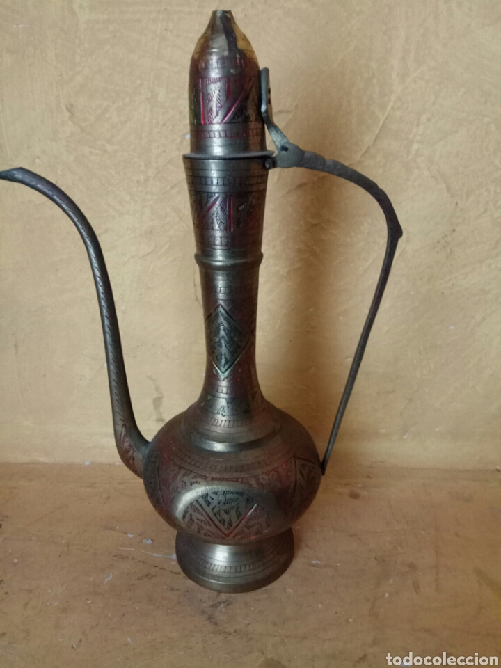 Antig&uuml;edades: Tetera antigua persa 32cm