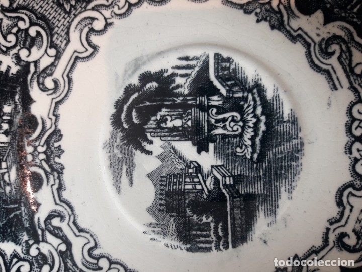 Antig&uuml;edades: Plato decorativo pickman - Foto 2