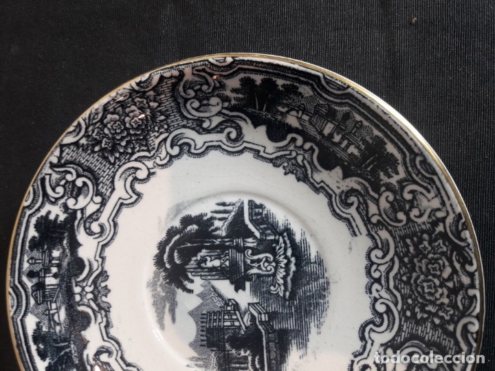 Antig&uuml;edades: Plato decorativo pickman - Foto 4