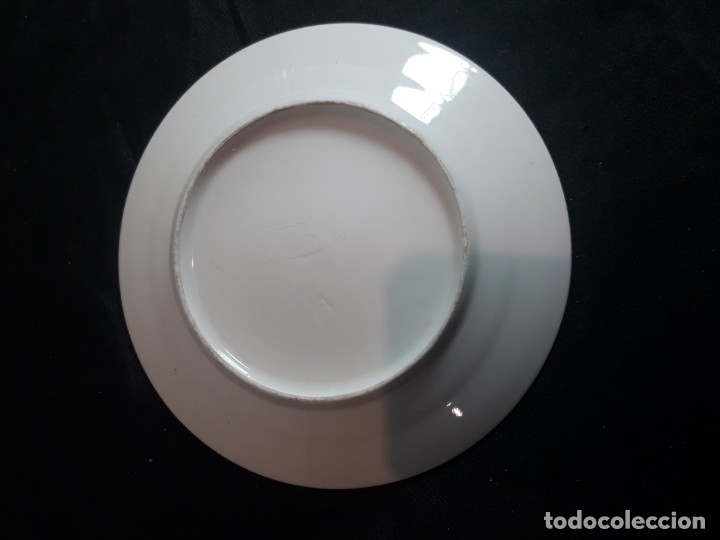 Antig&uuml;edades: Plato decorado con iniciales - Foto 4