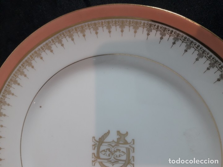 Antig&uuml;edades: Plato decorado con iniciales - Foto 3