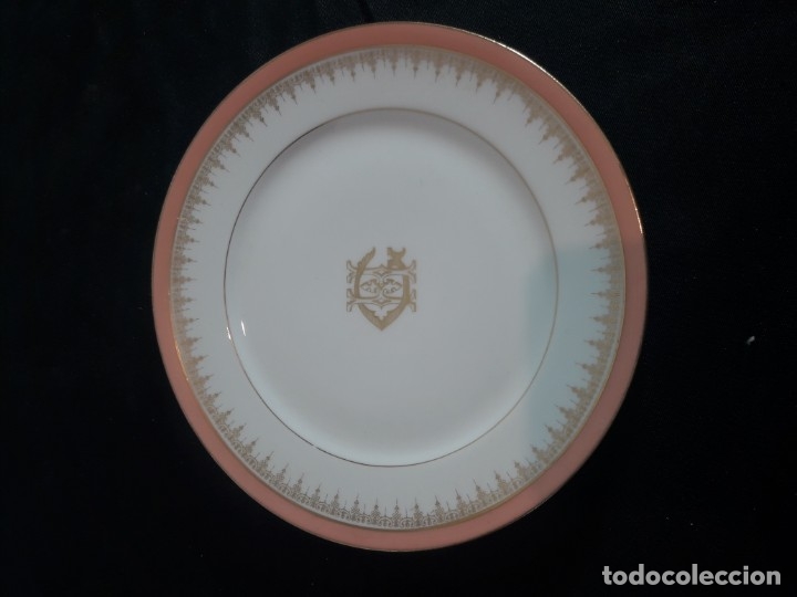 Antig&uuml;edades: Plato decorado con iniciales - Foto 1