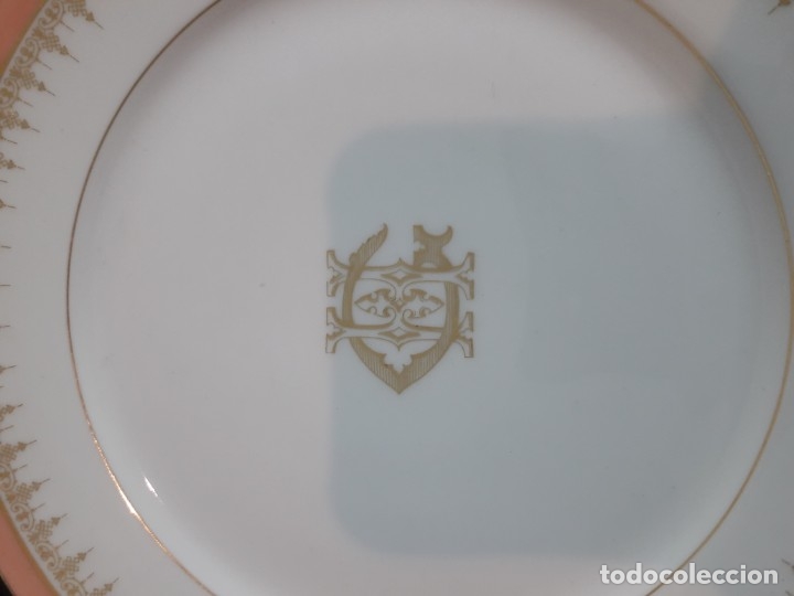 Antig&uuml;edades: Plato decorado con iniciales - Foto 2