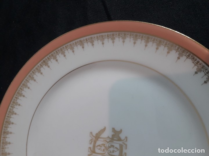 Antig&uuml;edades: Plato decorado con iniciales - Foto 3