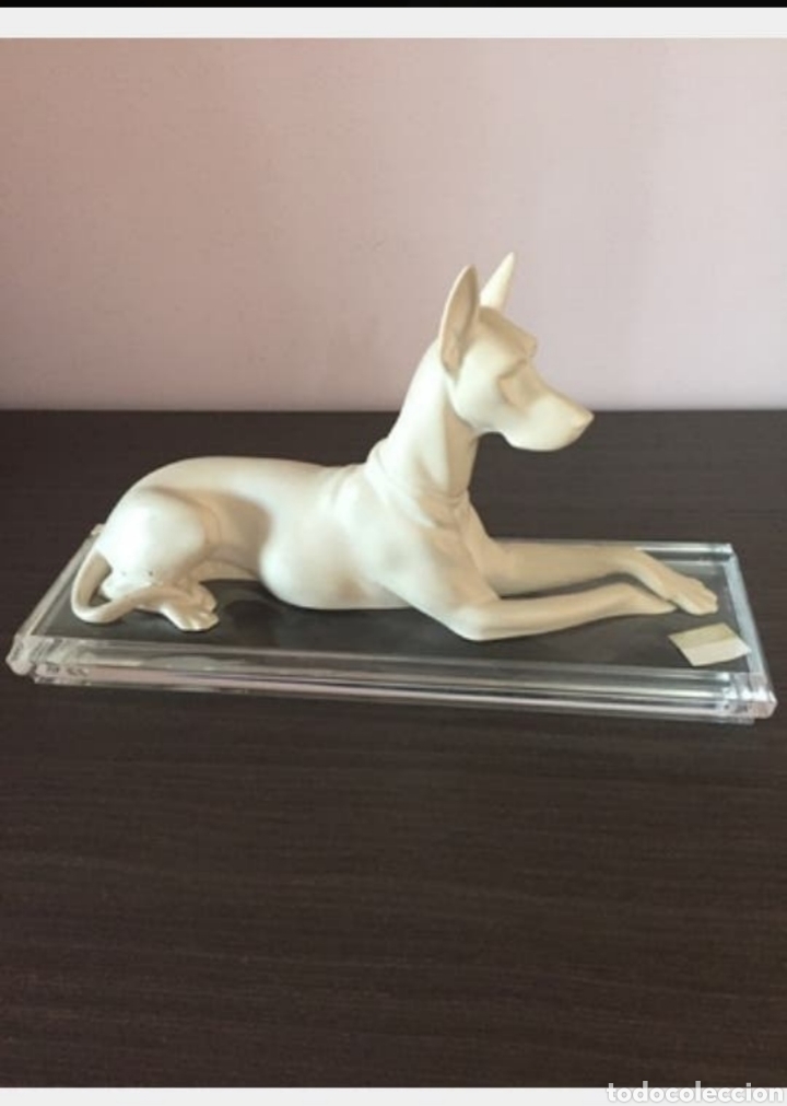 Antig&uuml;edades: FIGURA PERROS DOBERMAN - Foto 1