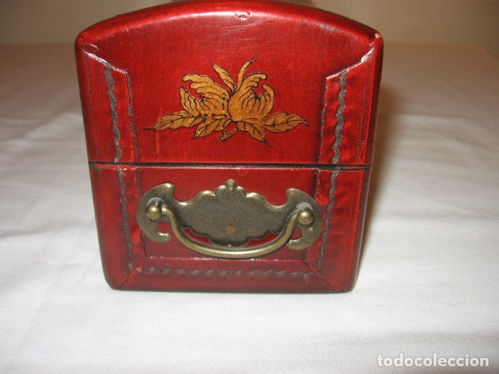 Antig&uuml;edades: Caja con decoraci&oacute;n de tem&aacute;tica china - Foto 9