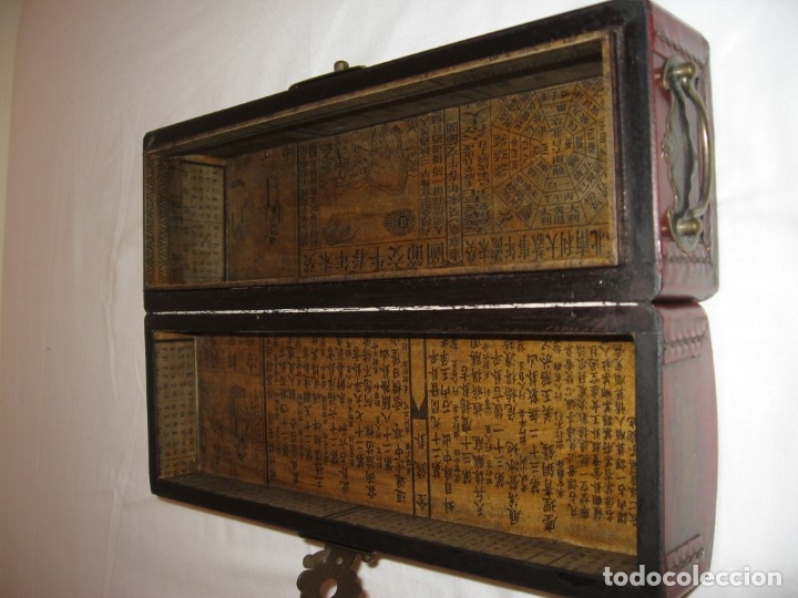 Antig&uuml;edades: Caja con decoraci&oacute;n de tem&aacute;tica china - Foto 17