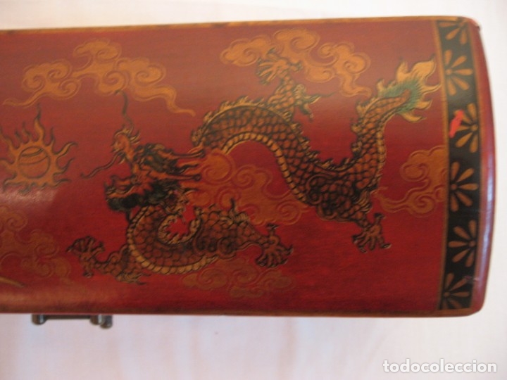 Antig&uuml;edades: Caja con decoraci&oacute;n de tem&aacute;tica china - Foto 23