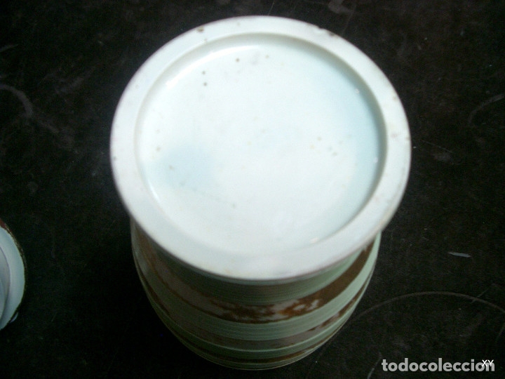 Antig&uuml;edades: Florero violetero en porcelana - Foto 8