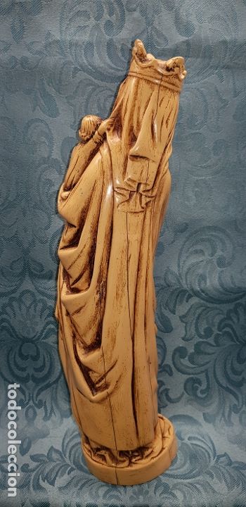 Antig&uuml;edades: VIRGEN  CON  NI&Ntilde;O  ESTILO  G&Oacute;TICO - Foto 2