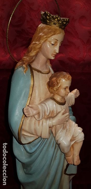 Antig&uuml;edades: VIRGEN  CON  NI&Ntilde;O - Foto 4