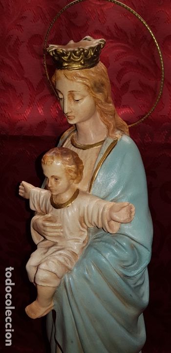 Antig&uuml;edades: VIRGEN  CON  NI&Ntilde;O - Foto 5