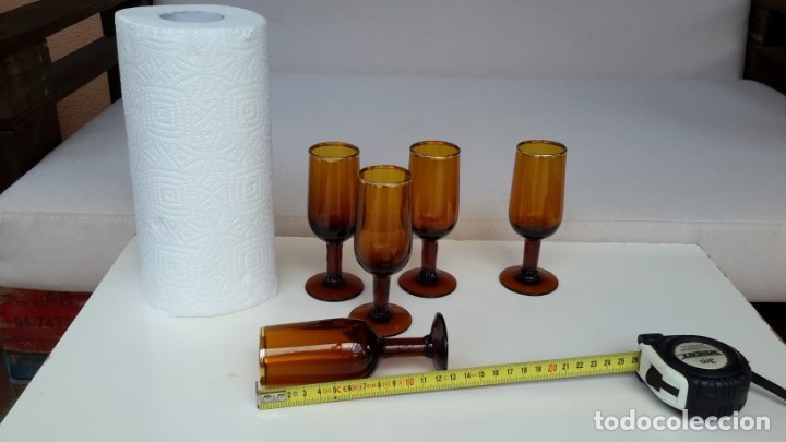Antig&uuml;edades: Juego de 5 copas antiguas - Foto 3