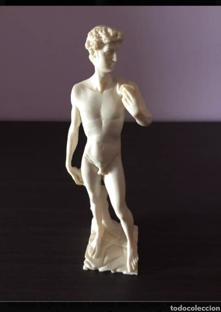 Antig&uuml;edades: FIGURA DEL DAVID DE MIGUEL &Aacute;NGEL - Foto 1