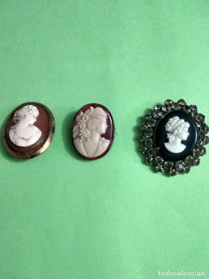 Antig&uuml;edades: Lote de camafeos.antiguoa - Foto 1