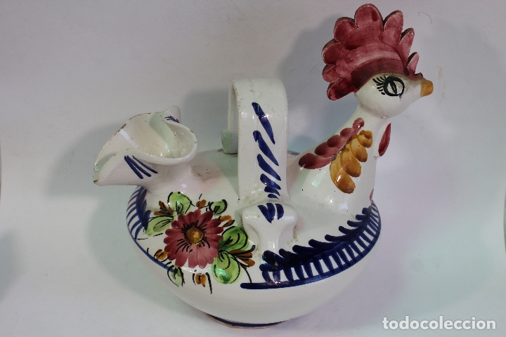 Antig&uuml;edades: botijo gallina - Foto 1