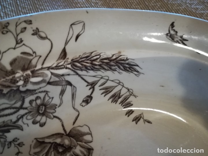 Antig&uuml;edades: Bandeja Cartuja de Sevilla - Foto 4