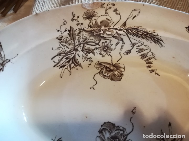 Antig&uuml;edades: Bandeja Cartuja de Sevilla - Foto 12