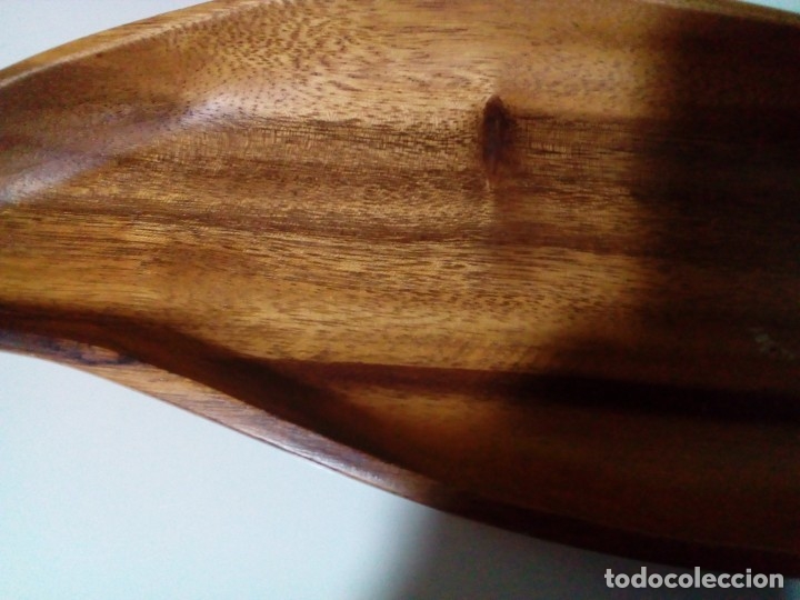 Antig&uuml;edades: bandeja  de madera de olivo - Foto 3