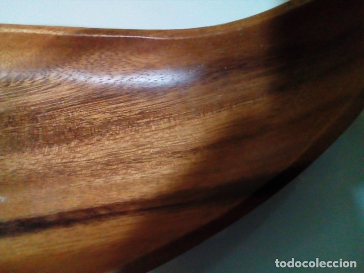 Antig&uuml;edades: bandeja  de madera de olivo - Foto 4