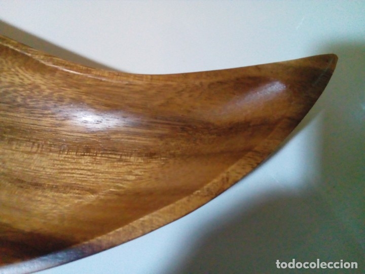 Antig&uuml;edades: bandeja  de madera de olivo - Foto 5