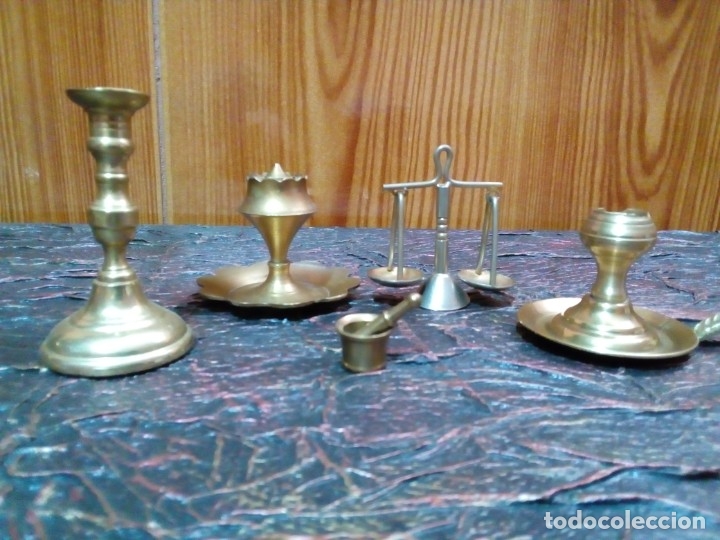 Antig&uuml;edades: lote de bronce en miniatura - Foto 3
