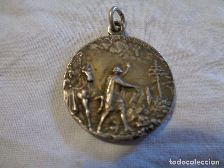Antig&uuml;edades: Medalla Papa Pio X - Foto 2