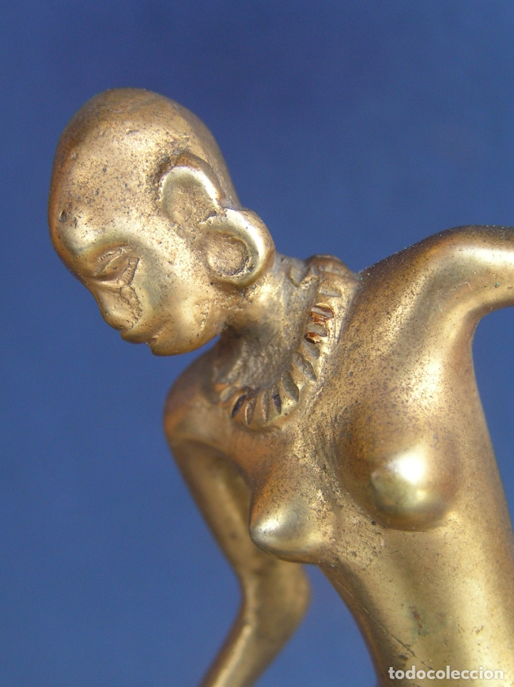 Antig&uuml;edades: CANDELABRO ART-D&Eacute;CO. 15,5 cm. - Foto 15