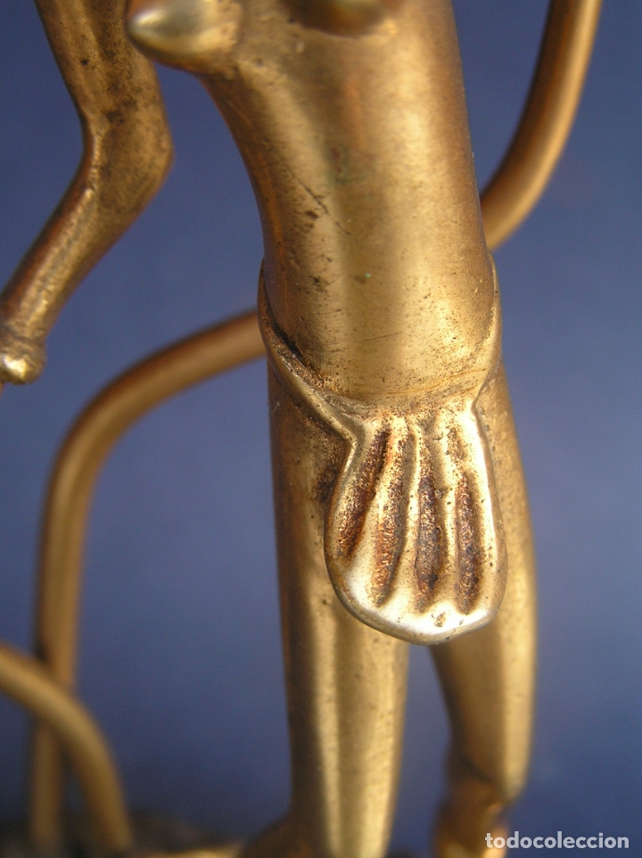 Antig&uuml;edades: CANDELABRO ART-D&Eacute;CO. 15,5 cm. - Foto 16