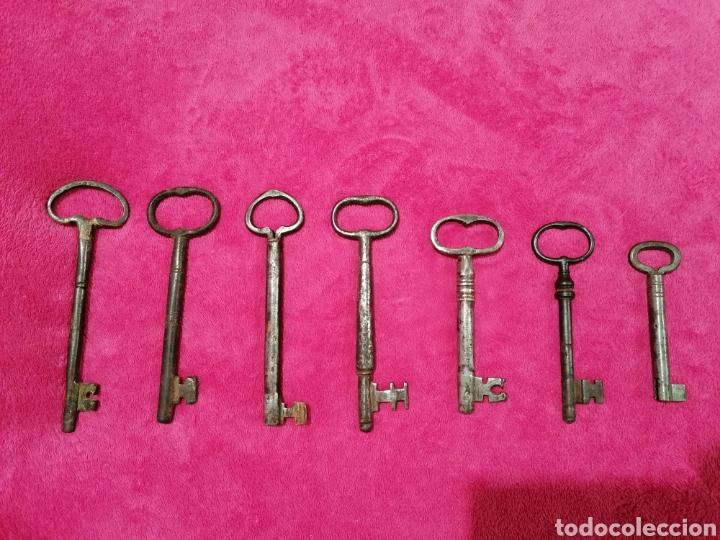 Antig&uuml;edades: COLECCI&Oacute;N DE 7 LLAVES ANTIGUAS - Foto 17