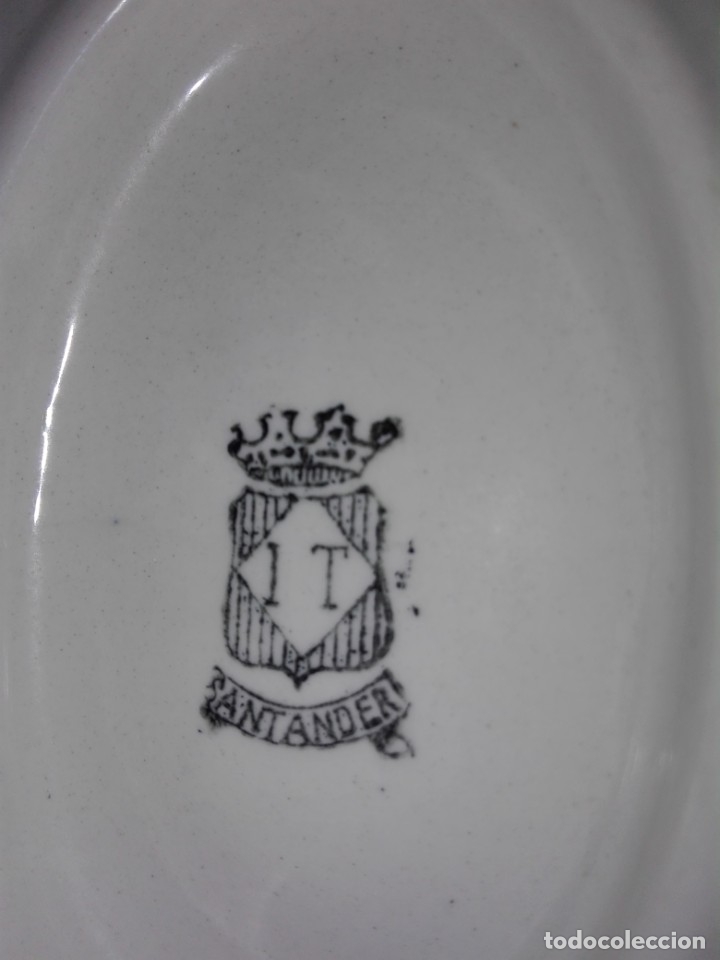 Antig&uuml;edades: SALSERA Y BANDEJA PEQUE&Ntilde;A IT SANTANDER - Foto 3